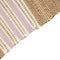 MIRZA - Modern vloerkleed - Beige/Roze - 80 x 150 cm - Jute