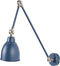 MISSISSIPPI L - Wandlamp - Donkerblauw - Metaal