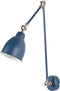 MISSISSIPPI L - Wandlamp - Donkerblauw - Metaal
