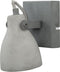 MISTAGO I - Wandlamp set van 2 - Grijs - Beton