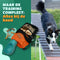Mister Mill Beloningstasje voor Honden met Poepzakjeshouder - Zwart - Heuptas Wandelen - Beloningszakje Hond - Heuptas Hondentraining Hondensnoepjes Tasje - Heuptas Hond - Poepzakjes Dispenser - Trainingstas Hond - Belonings heuptas - Voertasje Hond