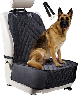 Mister Mill Hondendeken Auto Enkele Stoel - Autostoelhoes - Hondenkleed - Beschermhoes 50x100cm met Hondenriem