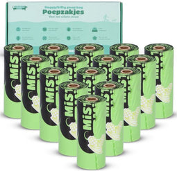 Mister Mill Hondenpoepzakjes Biologisch Afbreekbaar - Poepzakjes - Poepzakken - Extra Groot - 300 stuks