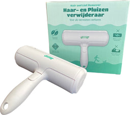 Mister Mill Huisdierhaar Verwijderaar Kleding - Haarverwijderaar voor Huisdieren - Pluizenborstel - Pluizenroller - Kattenhaar - Hondenhaar Verwijderaar - Borstel Hond - Borstel Kat - Haarverwijderaar Kleding