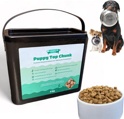 Mister Mill Puppy Top Chunk - Puppy Brokken - Puppy Voer - Hondenbrokken Droog - Hondenvoer Droog - Hondenvoeding - Hondenbrokken Puppy - 3KG