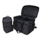 Mister Mill Reistas Hond Kat - Trainingstas - Transporttas - Bagage Organizer - Travelbag Pets - Zwart met Grijze Botjes print