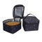 Mister Mill Reistas Hond Kat - Trainingstas - Transporttas - Bagage Organizers - Travelbag Pets - Zwart/Grijs met Botjes print