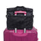 Mister Mill Reistas Hond Kat - Trainingstas - Transporttas - Bagage Organizer - Travelbag Pets - Zwart met Grijze Botjes print