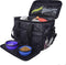 Mister Mill Reistas Hond Kat - Trainingstas - Transporttas - Bagage Organizers - Travelbag Pets - Zwart/Grijs met Botjes print