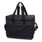 Mister Mill Reistas Hond Kat - Trainingstas - Transporttas - Bagage Organizers - Travelbag Pets - Zwart/Grijs met Botjes print