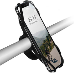 imoshion Schokbestendige Telefoonhouder Fiets - GSM Houder Fiets - Universeel - Zwart