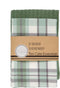 Ten Cate Theedoeken en Keukendoeken Set - Theedoeken en Handdoeken Set - Keukenset Theedoeken en Keukendoek - Keukendoek - Theedoek - 1x Keukendoek 50x50 cm - 1x Theedoek 60x65 cm - Katoen - Lichtgroen