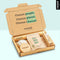 CHOOSE Travel Gift Box - Tandpasta Tabletten 6 Weken Voorraad - Bamboe Pot - Bamboe Tandenborstel - Tandenborstel koker