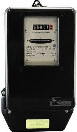 Driefasige meter gerenoveerd (goed) mechanisch - 40 A MID-compatibel: Nr. 1 st