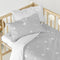 Happy Friday Duvet cover set 2 pieces Little star grey 100x120 cm (Cot) Grey