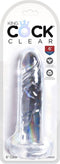 King Cock - King Cock Realistische Dildo - Clear 6 - Altijd Garantie