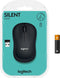 Logitech M220 Silent - Draadloze Muis - 90% stiller - Grijs