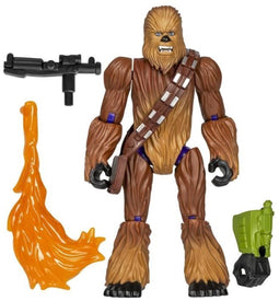 MixMashers Chewbacca, 12 cm aanpasbaar beeldje om te mixen en matchen met accessoires, Star Wars, vanaf 4 jaar