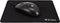 V7 MP02BLK - Muismat - Antimicrobieel - Zwart