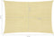 vidaXL - Zonnezeil - 160 - g/m² - 4x5 - m - HDPE - beige