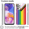 imoshion Hoesje Geschikt voor Samsung Galaxy A23 (5G) Hoesje Siliconen - imoshion Design hoesje - Meerkleurig / Rainbow Flag