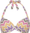 Cyell MIRAGE - Bikinitop Halter Voorgevormd met Beugel - Maat 40E Multicolor