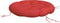 vidaXL - Zitkussen - rond - Ø - 100x11 - cm - oxford - stof - rood