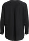 VILA VILUCY LS SHIRT - Doorknoop blouse - V-hals - XS