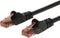Nedis CAT6 Netwerkkabel - RJ45 Male - RJ45 Male - U/UTP - 10.0 m - Rond - PVC - Zwart - Envelop