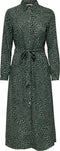 ONLY ONLNOELLE LIFE L/S MIDI SHIRT DRESS - Dames Jurk - Regular fit met knoopsluiting - Maat S