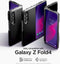 Spigen Tough Armor - Galaxy Z Fold 4 - Dual-layer design met kickstand - Zwart