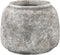 PTMD Hard grijze cement pot bal maat in cm: 34 x 34 x 26 - Grijs