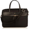 Knomo Hanover Slim Briefcase Black 14 inch