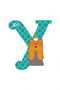 Sevi Dierenletter Y 10 Cm Blauw