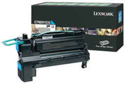 Lexmark C792X1CG - Tonercartridge - Origineel hoge capaciteit tot 20000 afdrukken - Cyaan