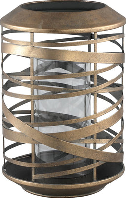 PTMD Anna Windlicht - 18 x 18 x 27 cm - Ijzer - Goud