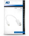 ACT AC7525 - Mini DisplayPort naar HDMI-A adapter - 15 cm - 1080p - Wit