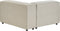 APRICA - Tweezitsbank - Beige - Rechterzijde - Linnen