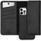 Selencia Hoesje Geschikt voor iPhone 12 Pro / 12 Hoesje Met Pasjeshouder - Selencia Tierra Uitneembare Slang Clutch - Zwart