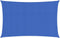 vidaXL - Zonnezeil - 160 - g/m² - 2x5 - m - HDPE - blauw
