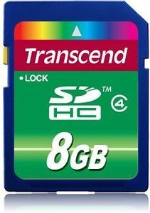 Transcend SDHC 8GB - Geheugenkaart - Class 4