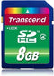 Transcend SDHC 8GB - Geheugenkaart - Class 4