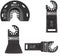 Einhell 49708950 - Multifunctionele Gereedschapsset - 4 Accessoires - Quick-Change systeem (1 set)