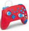 PowerA NSGP0001-01 - Geavanceerde Bedrade Controller - 3,5 mm audio-aansluiting - Blauw Rood