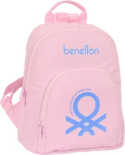 Casual Rugtas Benetton Pink Roze 13 L