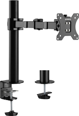 SpeaKa Professional SP-MM-210 - Monitorbeugel 1-voudig - In hoogte verstelbaar en kantelbaar - Zwart