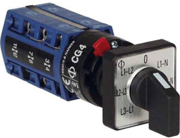 Kraus & Naimer CG4.A007.FS2.F785 Voltmeter omschakelaar 10 A Grijs, Zwart 1 stuk(s)