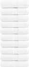 vidaXL - Gastendoekjes - SOLUND - 10 - st - 600 - g/m² - 30x30 - cm - wit