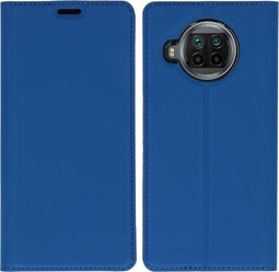 iMoshion Hoesje Geschikt voor Xiaomi Mi 10T Lite Hoesje Met Pasjeshouder - iMoshion Slim Folio Bookcase - Donkerblauw