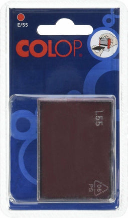 Kussen Colop E/55 Inkt Rood 2 Onderdelen